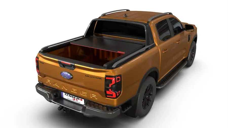 Купить Ролет для Ford Ranger WILDTRAK / PLATINUM / RAPTOR 2023+ с спортбаром Tessera (Basic)